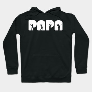 Papa Golf For For Dad Hoodie